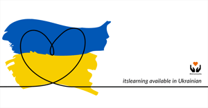 ukranisk flagg