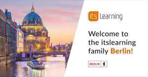 Banner med billede af Berlin og teksten